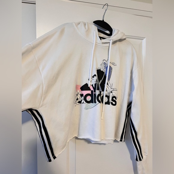 [SOLD] ADIDAS Nini Graphic Print Hoodie - Picture 5 of 5